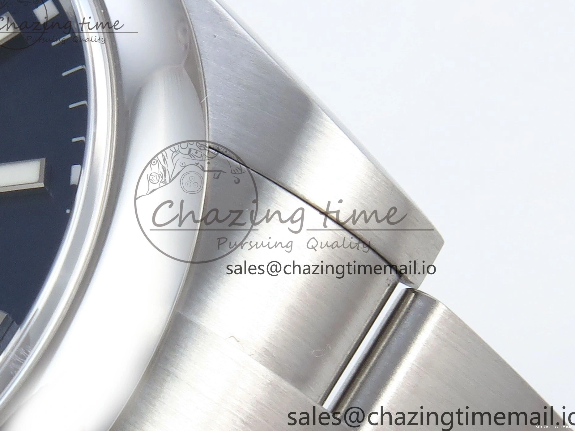 Best AAA Replica Sites 41mm 766 Edition Dial Best A 904L Oyster EWEF Perpetual 124300 Steel Unisex Blue 1230